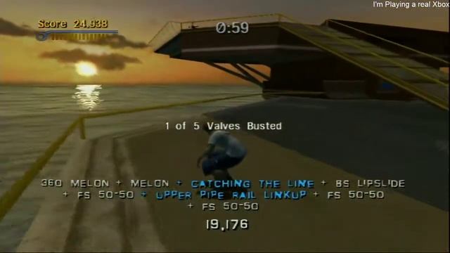 Tony Hawk's Pro Skater 3 Oil Rig (Xbox Exclusive Map) смотреть онлайн