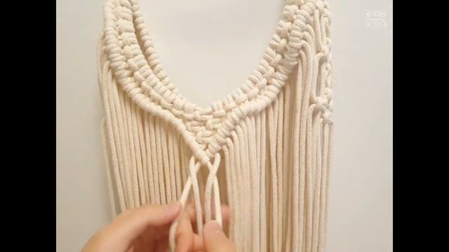 DIY16 [ENG] 청순데일리백 마크라메백 만들기 / DIY macrame BAG смотреть онлайн