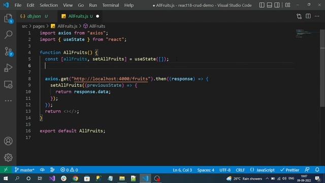 Part-2 | ReactJS(V18) CRUD Example смотреть онлайн
