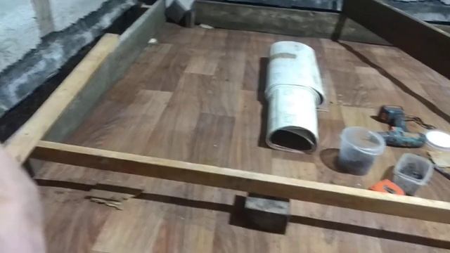 Подготовка опалубки под заливку полов полистирол бетоном. смотреть онлайн