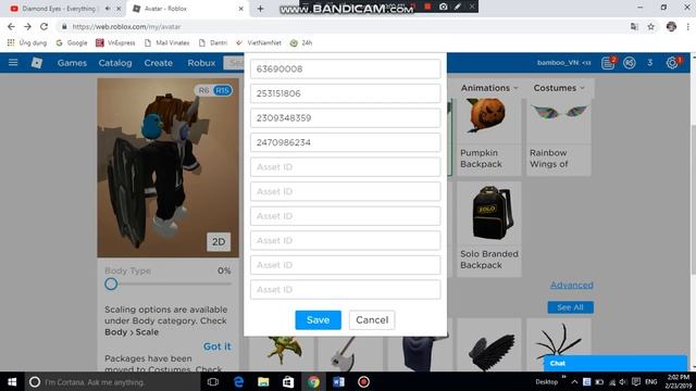 How to wear 2 back accessories on Roblox смотреть онлайн