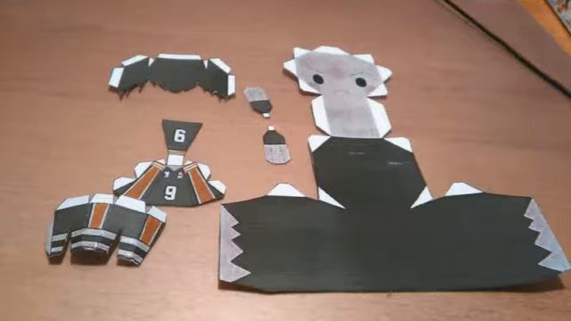 Papercraft Hinata And Kageyama(Haikyuu)/Паперкрафт Хината и Кагеяма(Волейбол)