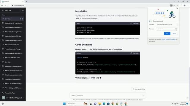 What Is The Best Python Zip Module To Handle Large Files смотреть онлайн