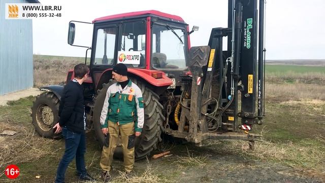 Кран-манипулятор DL Agro – отзыв механизатора смотреть онлайн