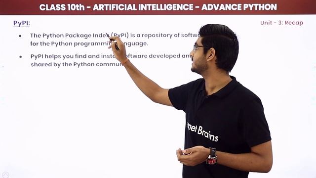 Artificial Intelligence Class 10 Unit 3 | Advance Python - Pip, Libraries, Packages, Modules 2022-2 смотреть онлайн