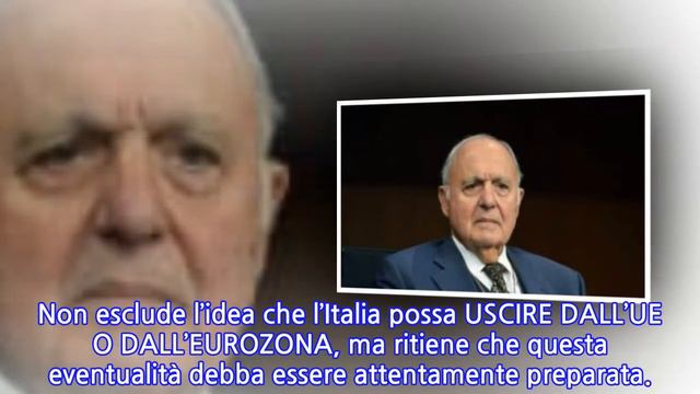 Chi è Paolo Savona, possibile nuovo ministro dell’Economia nel governo Conte смотреть онлайн