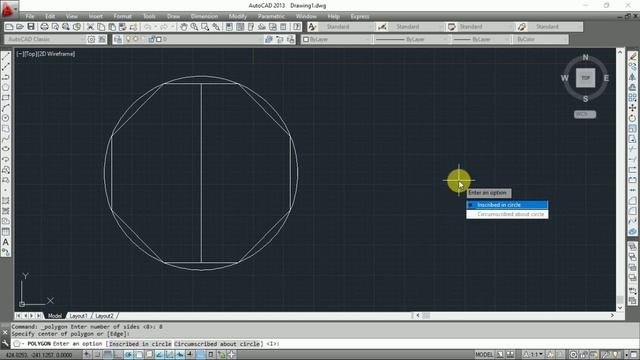 Autocad Commands- Polygon and Ellipse. How to use Polygon on Autocad. How to use Ellipse on Autocad смотреть онлайн