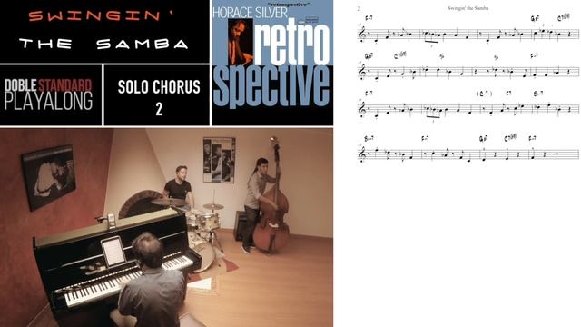 Swingin' The Samba by Horace Silver I Jazz Doblestandard Play-Alongs смотреть онлайн