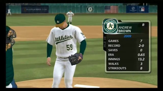 MLB 08 The Show: Toronto at Oakland, Second Season, Game 21 смотреть онлайн