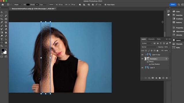 Frosted Glass Effect | In Photoshop смотреть онлайн