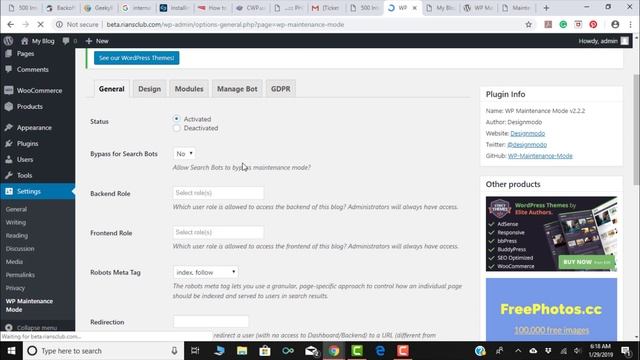 How to enable Maintenance Mode In WordPress смотреть онлайн