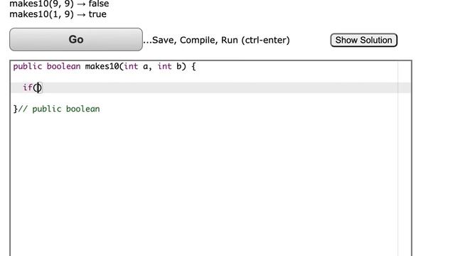 Java: CodingBat– Warmup-1– makes10 смотреть онлайн