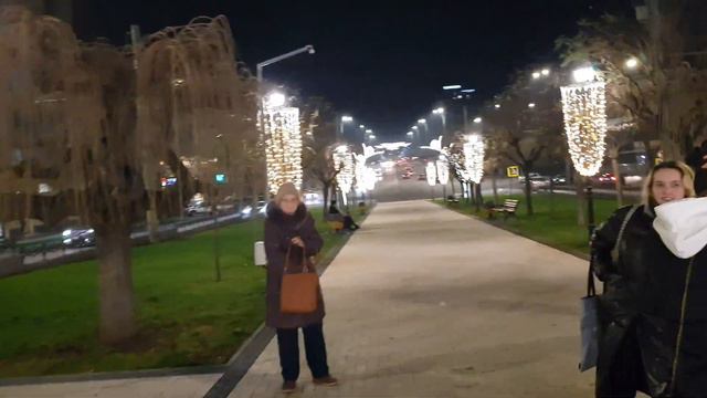 거리의 성탄절 장식#christmas decorations on the street#Рождественские украшения на улице смотреть онлайн