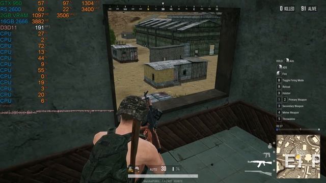 PUBG Lite - GTX 950 2Gb | R5 2600 | Maxed Out 1080P смотреть онлайн