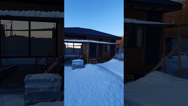 Дом 120м2 из газобетона на продаже.