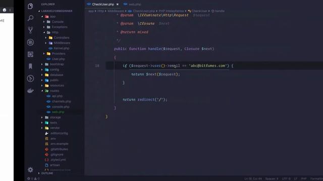 Middleware with Parameters смотреть онлайн