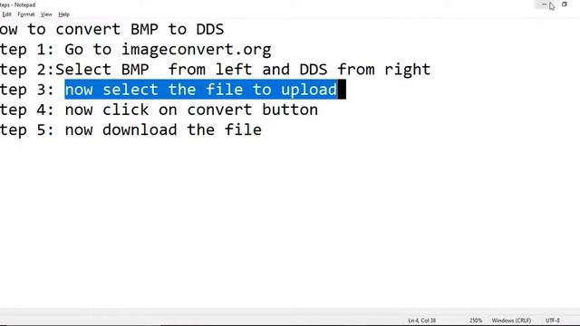 How to convert BMP to DDS смотреть онлайн