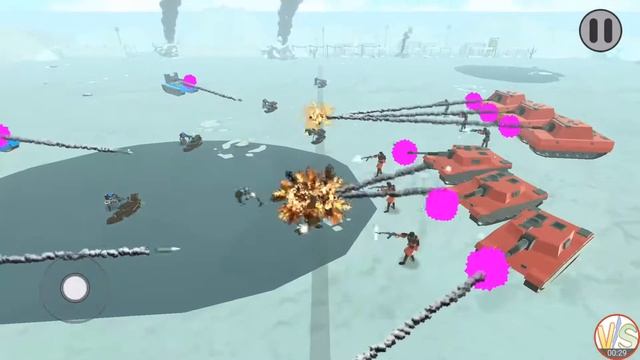 Army Battle Simulator Level 18 Walkthrough Gameplay смотреть онлайн