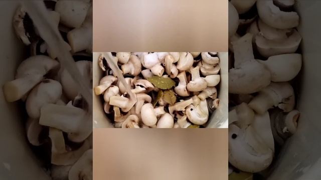маринованные грибы за 10 минут. #грибы #соленыегрибы #маринованныегрибы смотреть онлайн