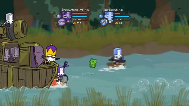 AllViews Plays Castle Crashers #1: Miller's Rage смотреть онлайн