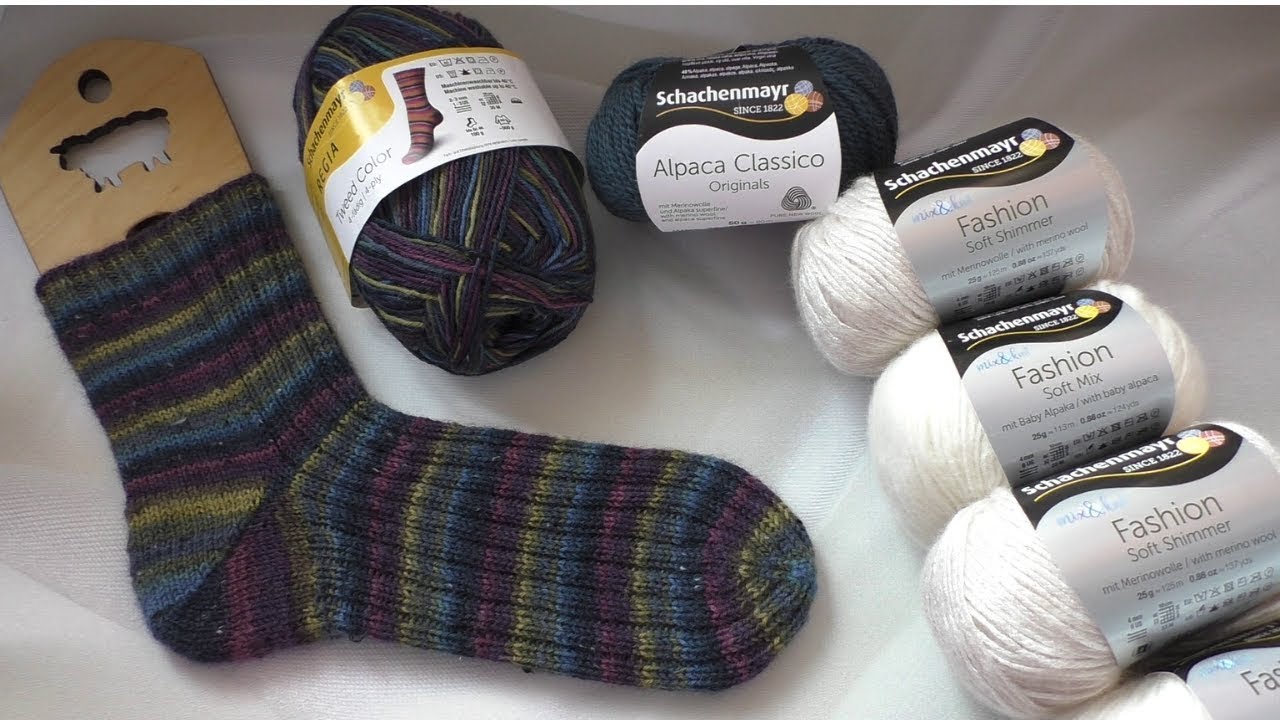 Обзор пряжи Schachenmayr от интернет-магазина Ярн Хаус. Тестирую носочную пряжу Regia Tweed Color. смотреть онлайн