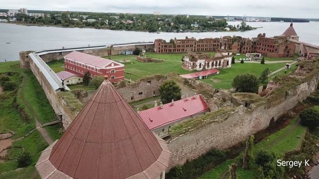 Крепость Орешек. Август 2021. 4к смотреть онлайн