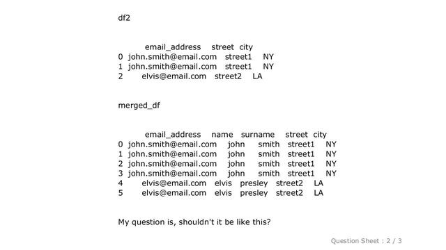 Pandas : Duplicated rows when merging dataframes in Python смотреть онлайн