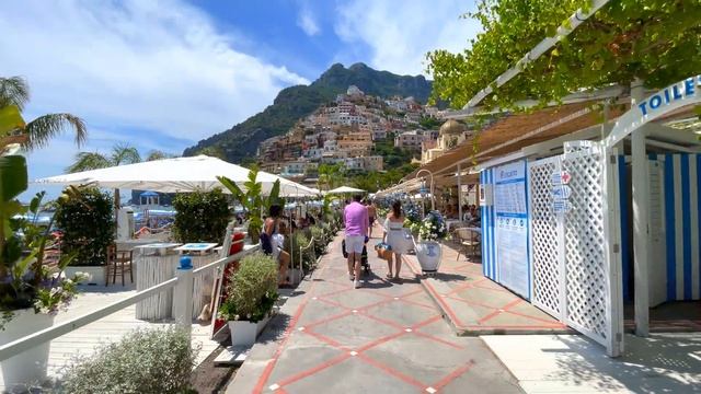 Positano, Italy ?? - Amalfi Coast - 4K-HDR Walking Tour (▶107min)