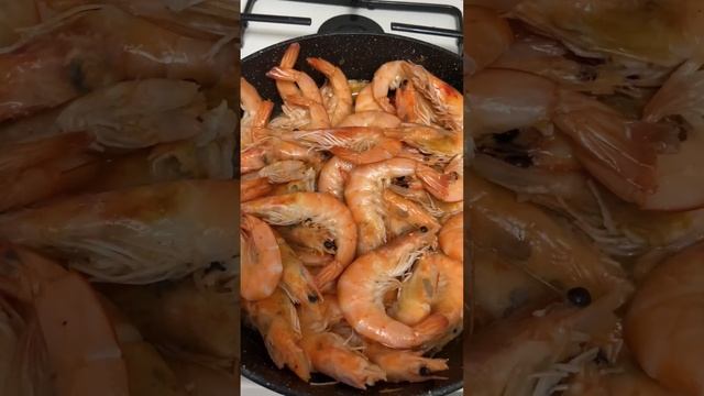 Готовим креветки! Очень вкусно и быстро! смотреть онлайн