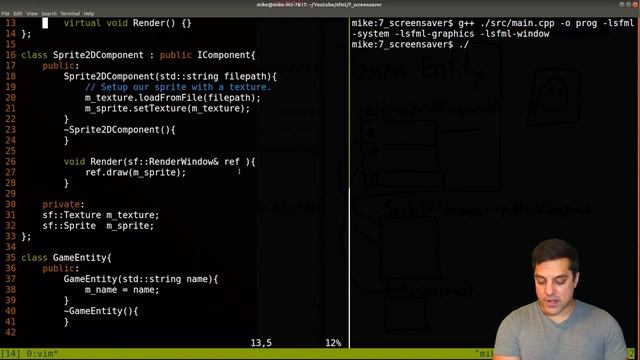 MONSTER lesson on Game Entities and Entity Component System in SFML смотреть онлайн