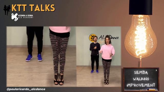 KTT Talks - Semba Walking Improvement by Paula & Ricardo ALC Dance смотреть онлайн