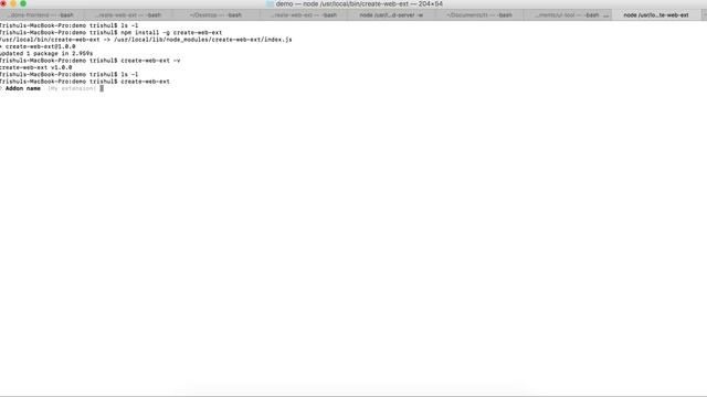create-web-ext - creating browser extensions in snap of a finger смотреть онлайн