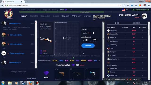 халява кс го как уйти в плюс на wtfskins сайт без депозита и ежедневной халявой смотреть онлайн