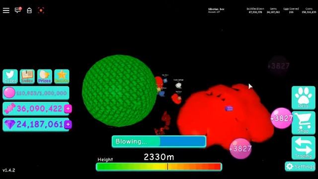СИМУЛЯТОР ЖВАЧКА РОБЛОКС! Bubble Gum Simulator / Lat's play / ROBLOX смотреть онлайн