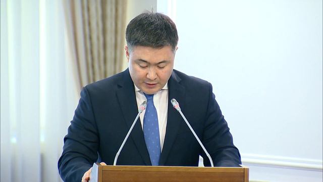 Об основных макроэкономических показателях за январь 2018 г. (Т. Сулейменов) смотреть онлайн
