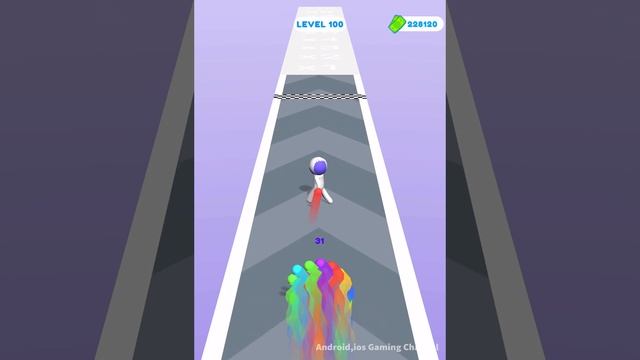 Paint Run - All Levels Gameplay Android,ios (Part 26) смотреть онлайн