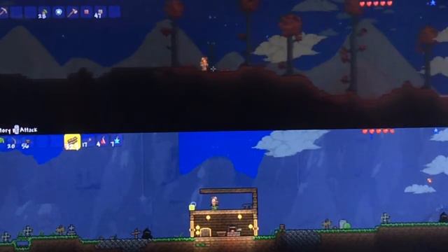 Terraria Hard Mode (XBOX 360): Part 8 Exploring the Area смотреть онлайн