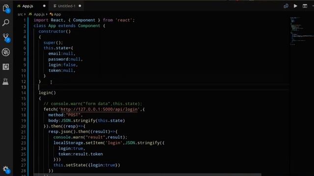 JWT Authentication in Reactjs # 32 | Reactjs Hindi Tutorial | Reactjsfullvideo #reactjs #react смотреть онлайн