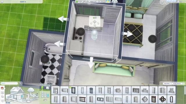 The Sims 4 One Pack Challenge #16 - Vintage Glamour + Base Game Starter Home смотреть онлайн