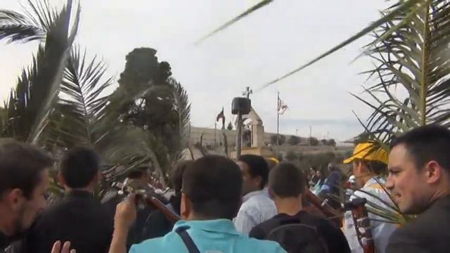 Palm Sunday Jerusalem 2014 Part 3 смотреть онлайн