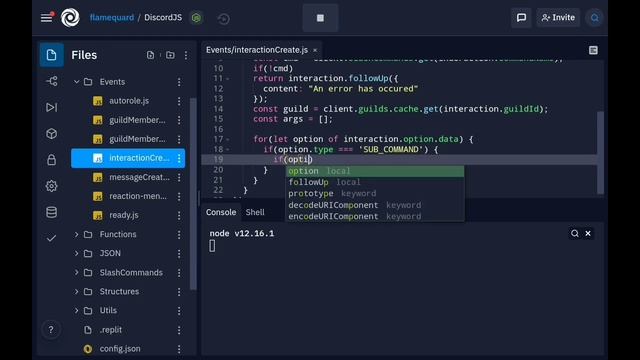 Slash Command Handler | Ep.20 | Discord.JS v13 смотреть онлайн