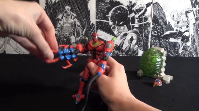 Человек-Паук 1994. 13 волна Web Trap. Распаковка и обзор фигурок (игрушек) фирмы Toy Biz. Марвел. смотреть онлайн