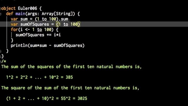 Scala for Java programmers, the Euler way - ep. 03 смотреть онлайн