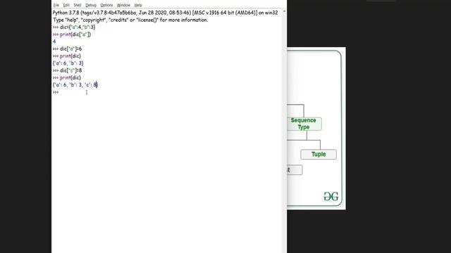 Python Tutorial | Beginner to Intermediate | Sequences Data Types in Python : Dictionary | смотреть онлайн