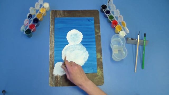 Рисуем снеговика смотреть онлайн