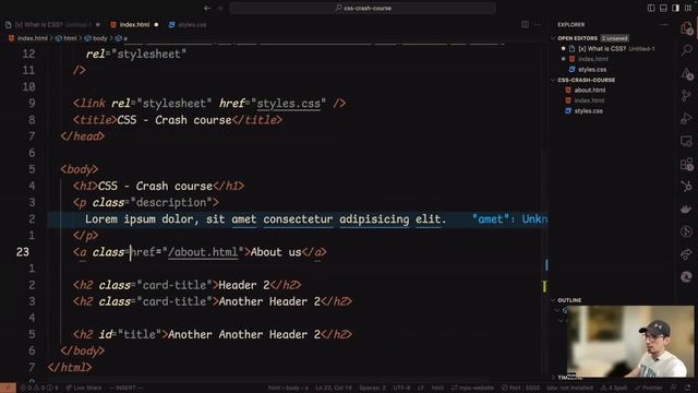 CSS Crash Course смотреть онлайн