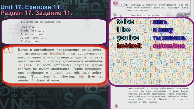 стр 20 учебник 2 Вербицкая Английский язык Forward раздел урок 17 ответы 2 часть стр 20 смотреть онлайн