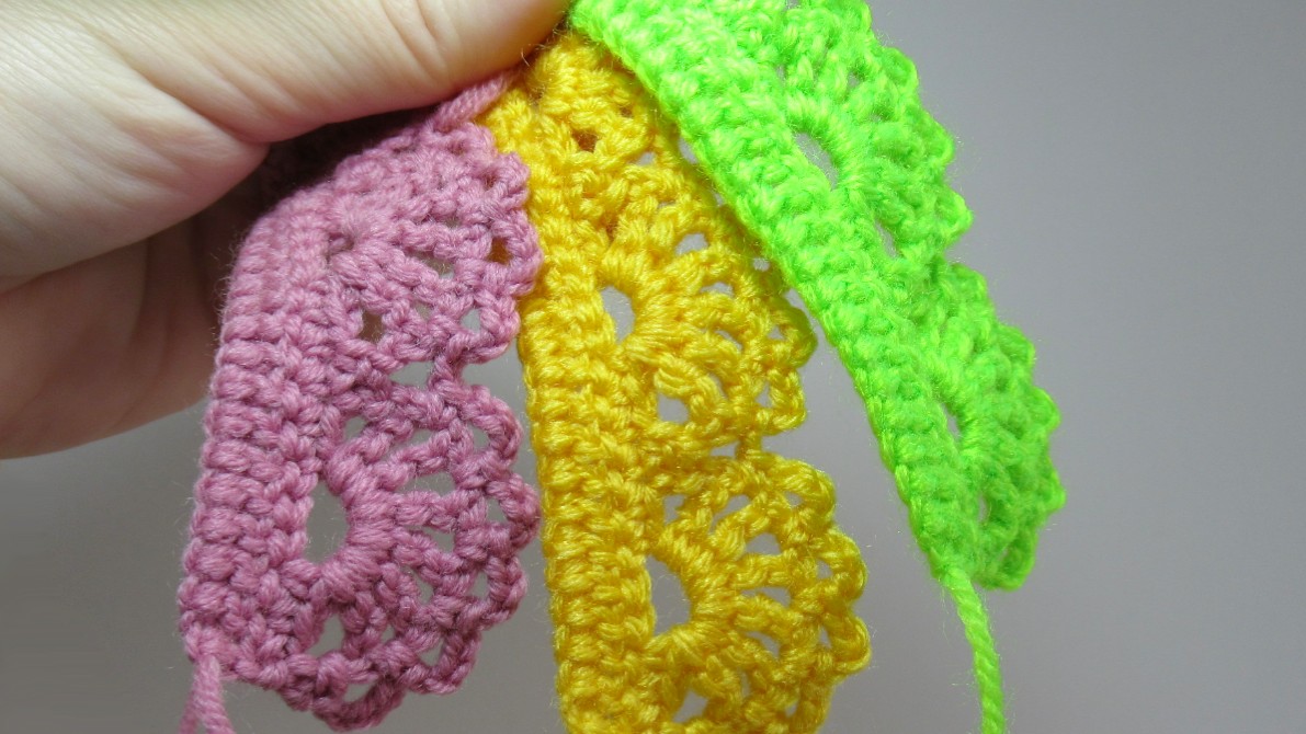 Как связать крючком красивую кайму веерочками. Видеоурок по вязанию для начинающих смотреть онлайн