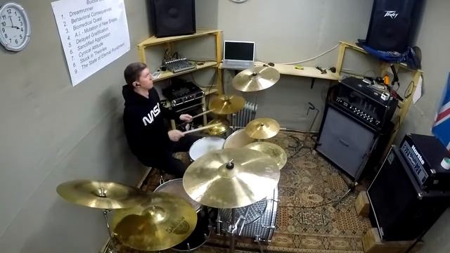 CANNIBAL CORPSE - A Cauldron Of Hate Drum Cover смотреть онлайн