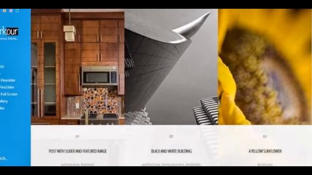 13 Horizontal Layout WordPress Themes смотреть онлайн